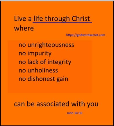 LIFE THROUGH CHRIST