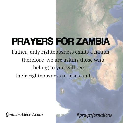 PRAYERS FOR ZAMBIA