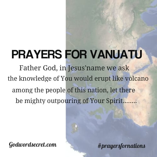 Prayers for Vanuatu