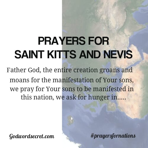 Prayers for Saint Kitts and Nevis