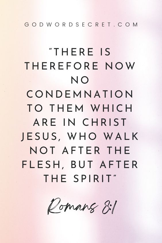 How to Pray for Living Your Identity in Christ from Romans 8:1