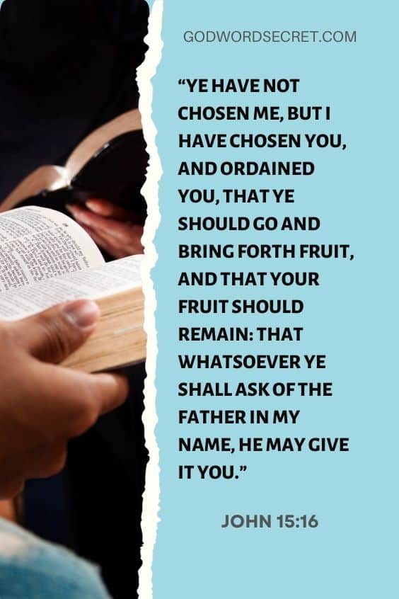 You are Chosen and Called by God