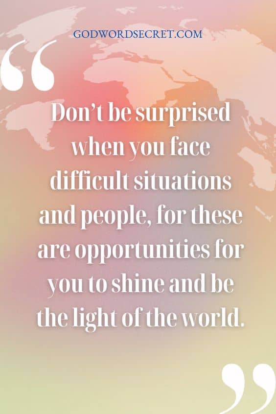 You are Light of the World