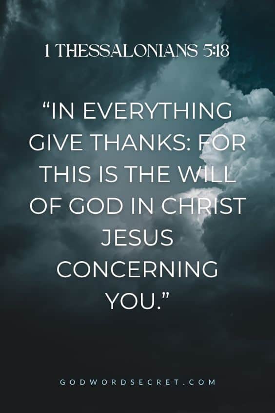 Gratefulness for God’s Blessings Amidst the Storm
