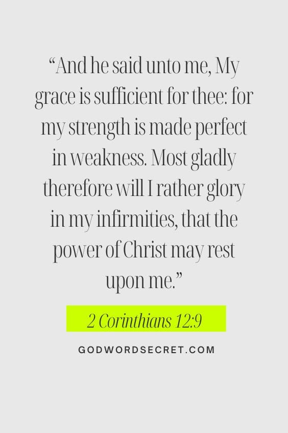 The Grace of God Is Sufficient