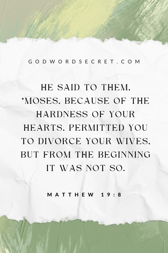What Does the Bible Say About Divorce?