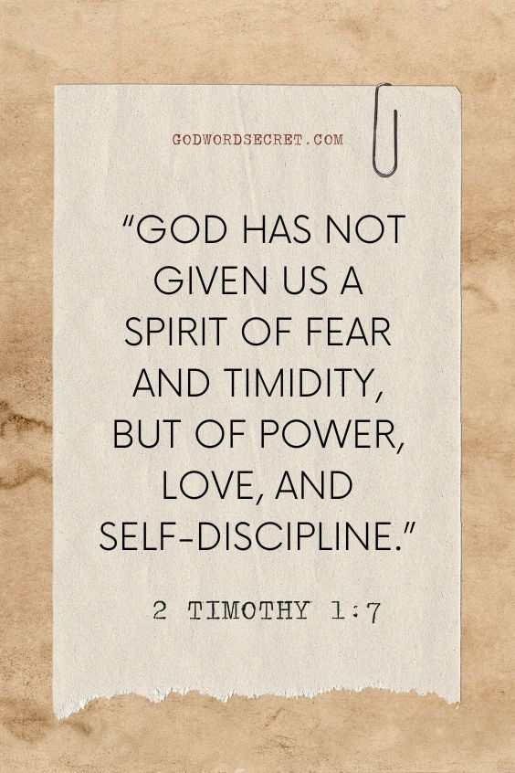 What Does the Bible Say About Fear?