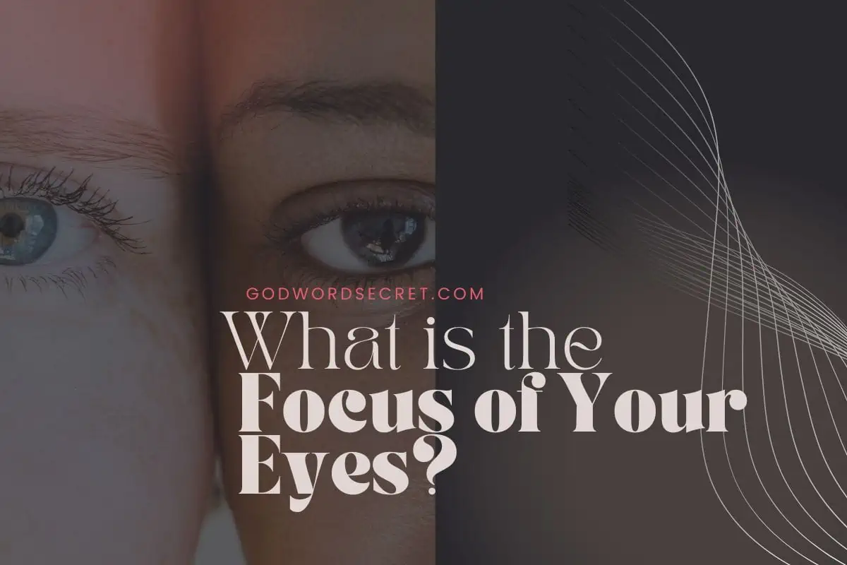 What Is The Focus Of Your Eyes?