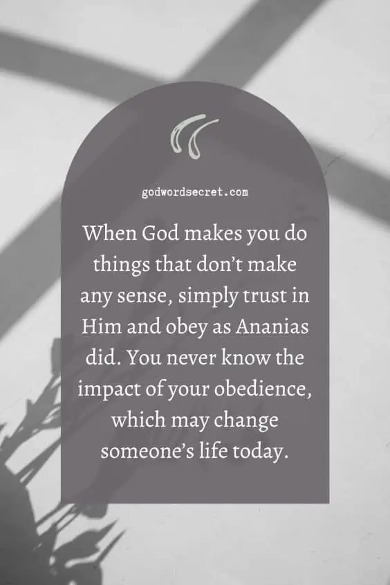 Your Obedience Can Impact a Generation