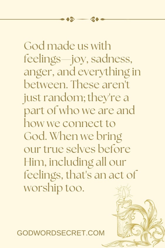 How to Honor God with Your Emotions