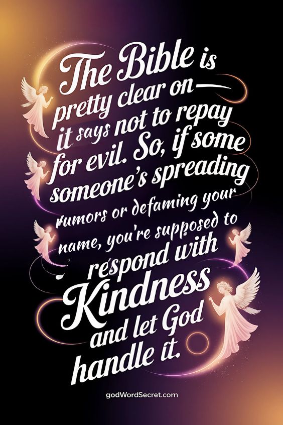 How Do You Respond To Slander Biblically?