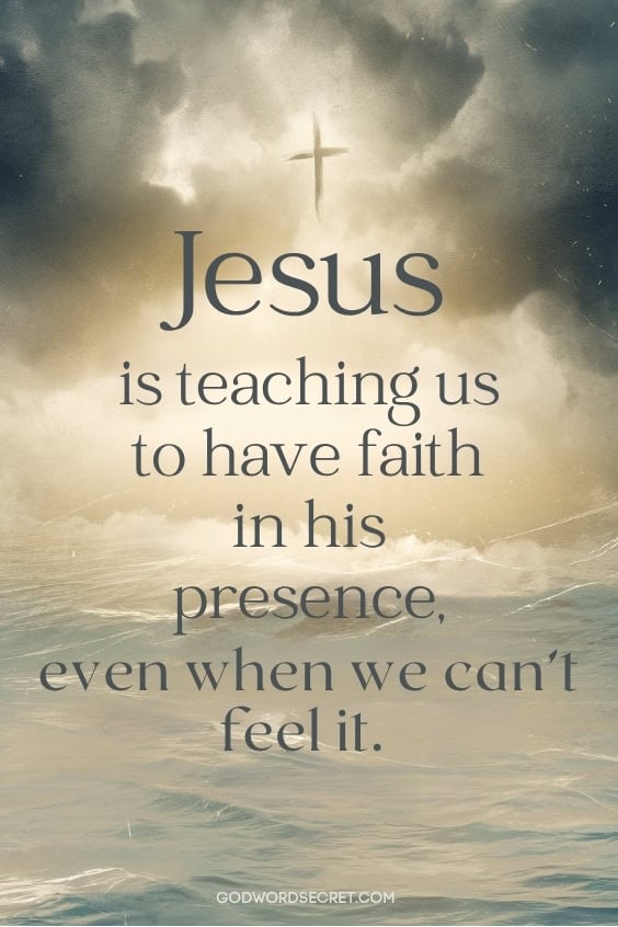What Could Jesus Mean by Sleeping in the Middle of the Storm