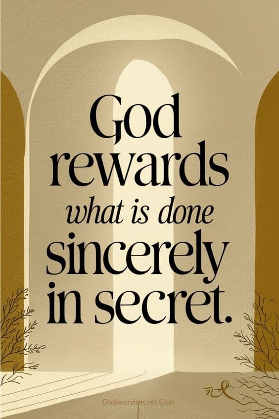 Your Private Life Is More Important to God
