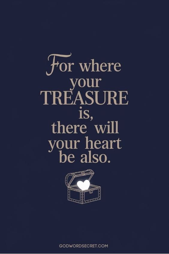 Your Treasures Reveal Your Heart